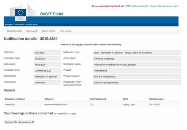 洋奶粉又檢出礦物油寶媽莫驚慌 權(quán)威專家告訴你