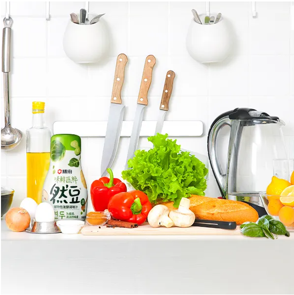 味鮮蔬粹然豆調(diào)味汁，因為用心所以放心