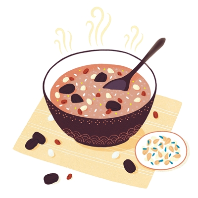 立秋喝粥 原來粥還可以這么喝！